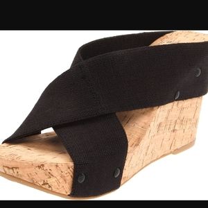 Lucky Brand Cork Wedges